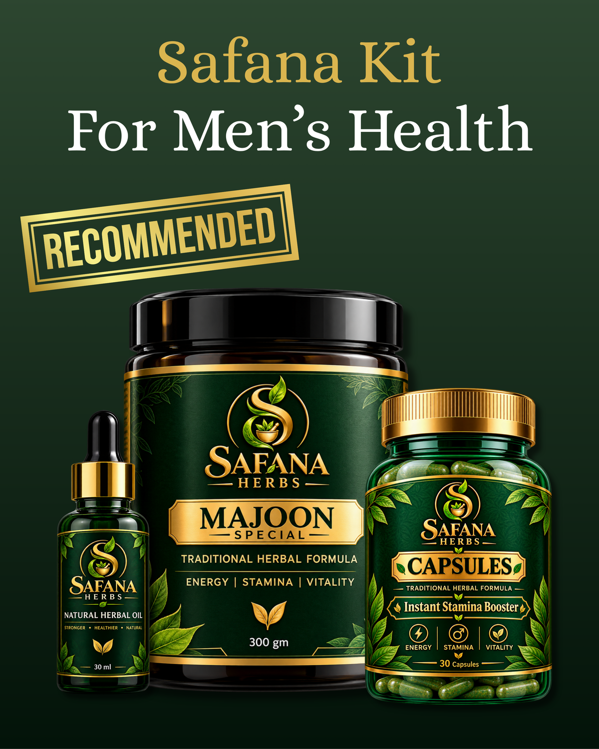 Safana Kit Recommended For Men's